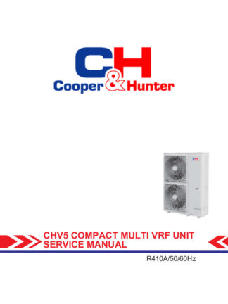 Cooper & Hunter Air Conditioner Service Manual 01