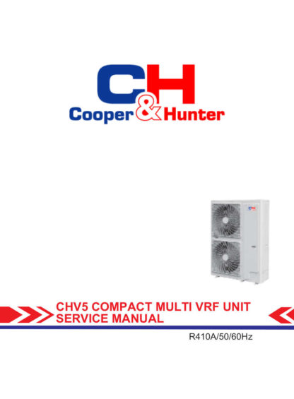 Cooper & Hunter Air Conditioner Service Manual 01