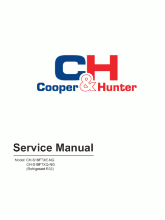 Cooper & Hunter Air Conditioner Service Manual 11