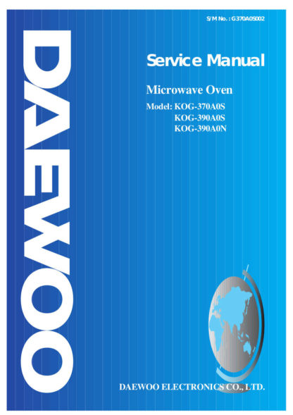 Daewoo Microwave Oven Service Manual 27