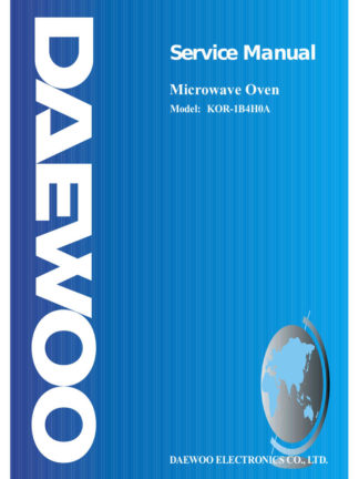 Daewoo Microwave Oven Service Manual 44