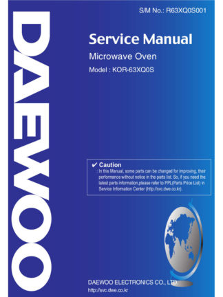Daewoo Microwave Oven Service Manual 46