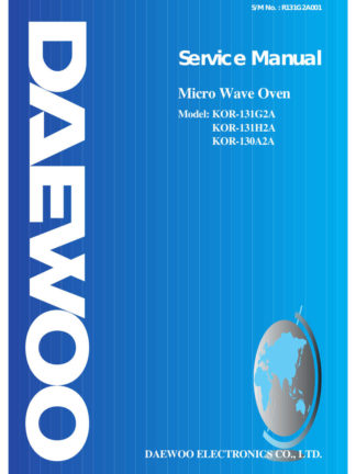 Daewoo Microwave Oven Service Manual 48