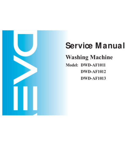 Daewoo Washing Machine Service Manual 35