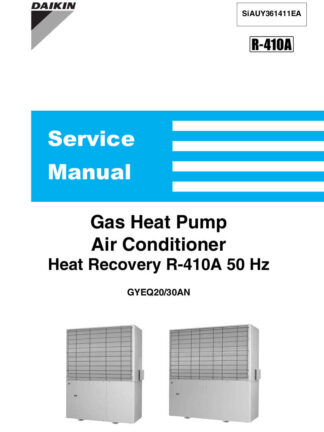 Daikin Air Conditioner Service Manual 102