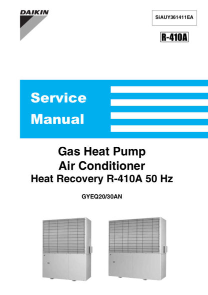 Daikin Air Conditioner Service Manual 102