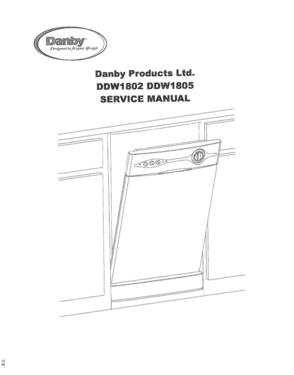 Danby Dishwasher Service Manual 01