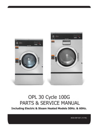 Dexter Washer Service Manual 15