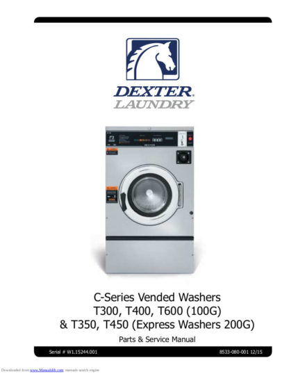 Dexter Washer Service Manual 17