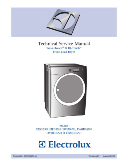 Electrolux Dryer Service Manual 03