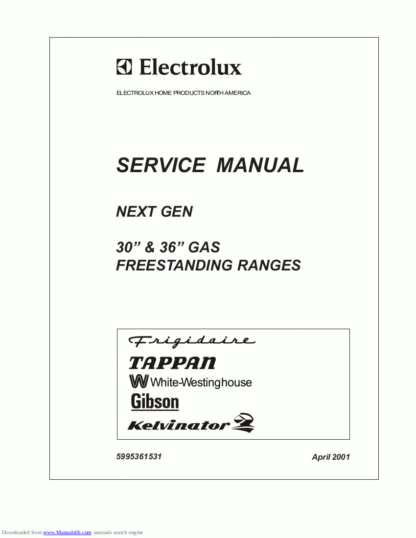 Electrolux Food Warmer Service Manual 32
