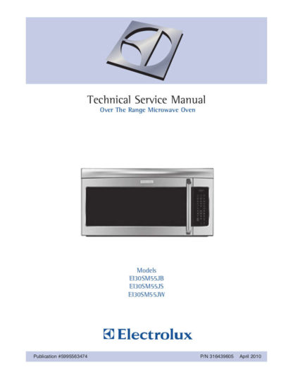 Electrolux Microwave Oven Service Manual 06