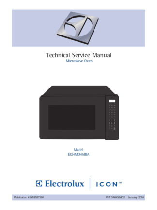 Electrolux Microwave Oven Service Manual 11