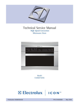 Electrolux Microwave Oven Service Manual 13