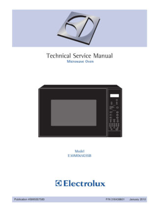 Electrolux Microwave Oven Service Manual 14