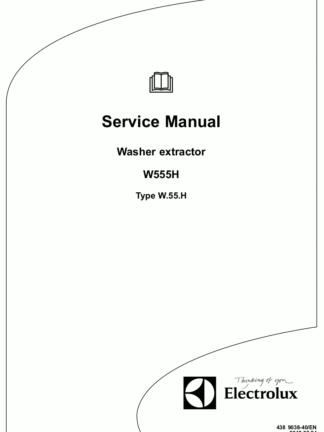 Electrolux Washer Service Manual 10