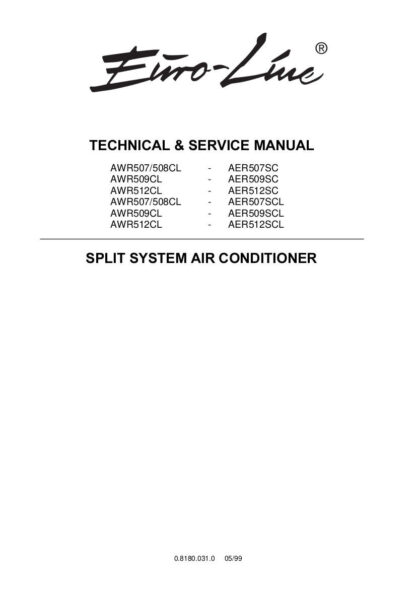 Euro-Line Air Conditioner Service Manual 15