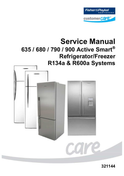 Fisher & Paykel Refrigerator Service Manual 05