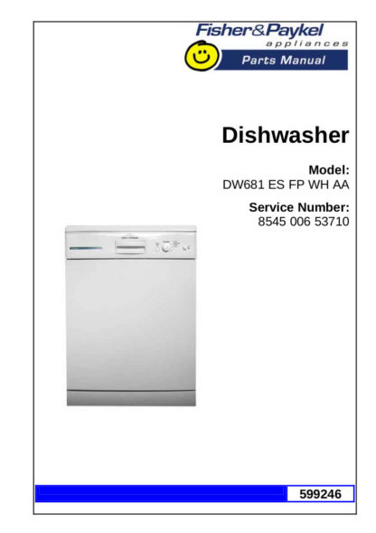 Fisher and Paykel Dishdrawer Parts Manual 03