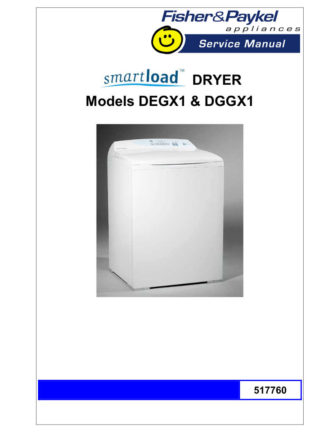 Fisher and Paykel Dryer Service Manual 01