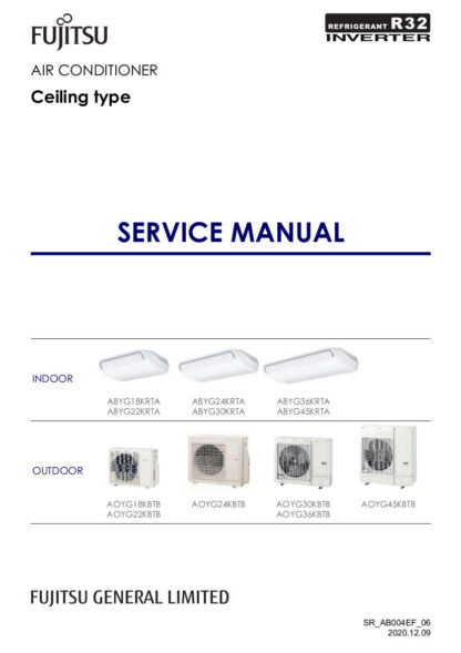 Fujitsu Air Conditioner Service Manual 158