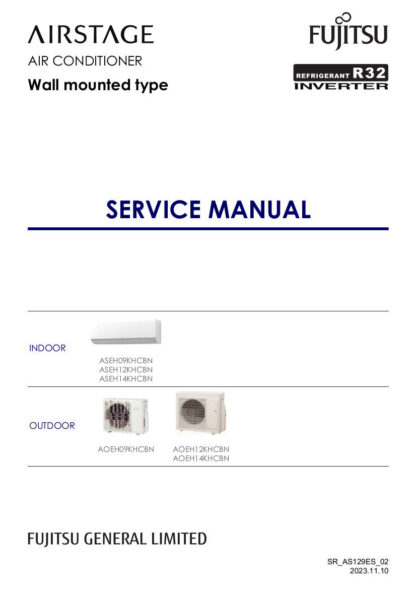 Fujitsu Air Conditioner Service Manual 159