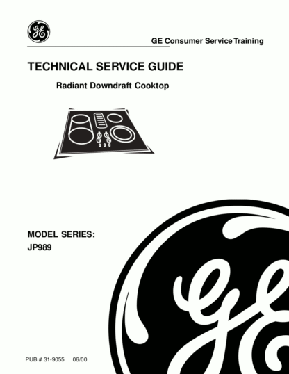 GE Food Warmer Service Manual 14