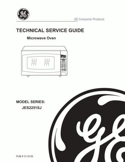 GE Microwave Oven Service Manual 04