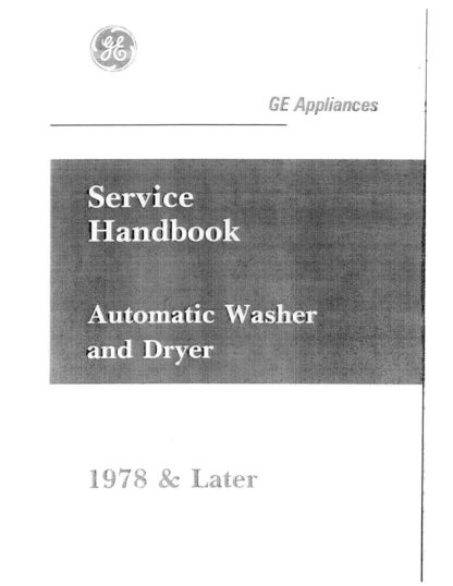 GE Dryer Service Manual 06