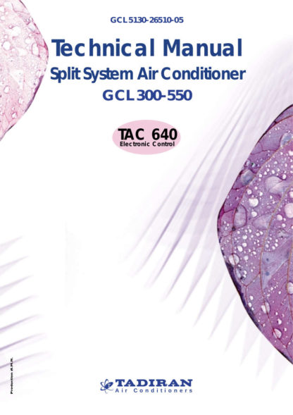 General Climate Air Conditioner Technical Manual 03