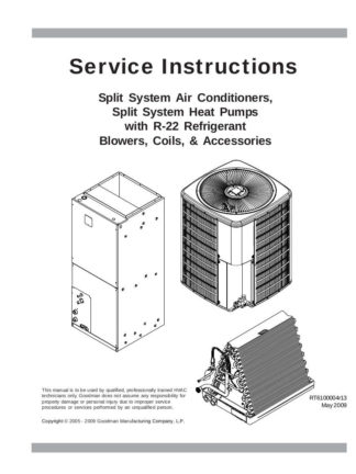 Goodman Heat Service Manual 07