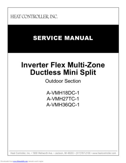 Heat Controller Air Conditioner Service Manual 06