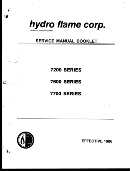 Hydro Flame Furnace Service Manual 02