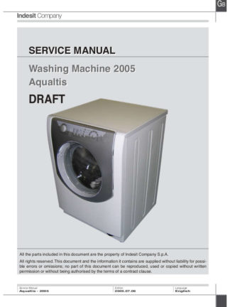 Indesit Washer Service Manual 08