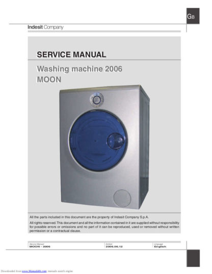 Indesit Washer Service Manual 11