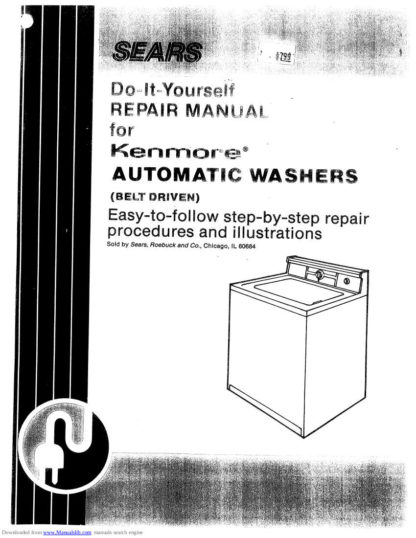Kenmore Washer Service Manual 14