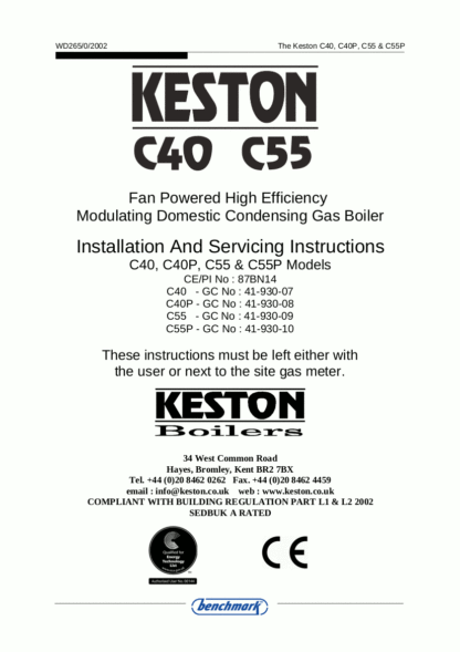Keston Heating Service Manual 01