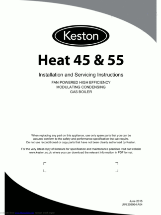 Keston Heating Service Manual 03