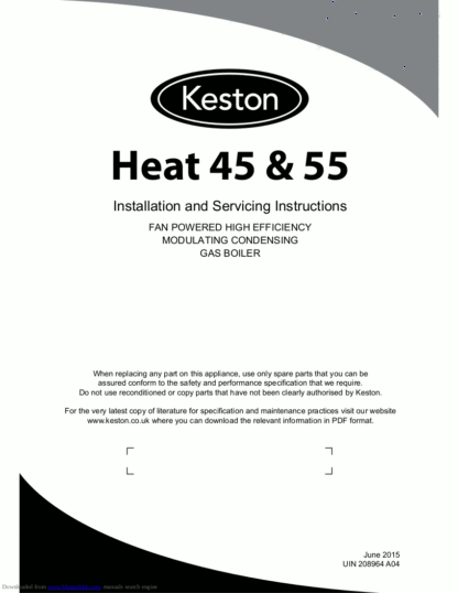 Keston Heating Service Manual 03