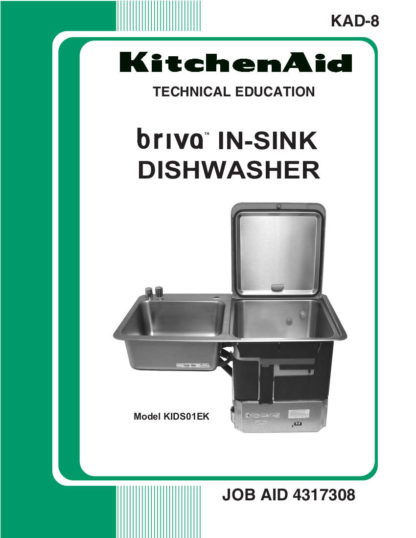KitchenAid Dishwasher Service Manual 01