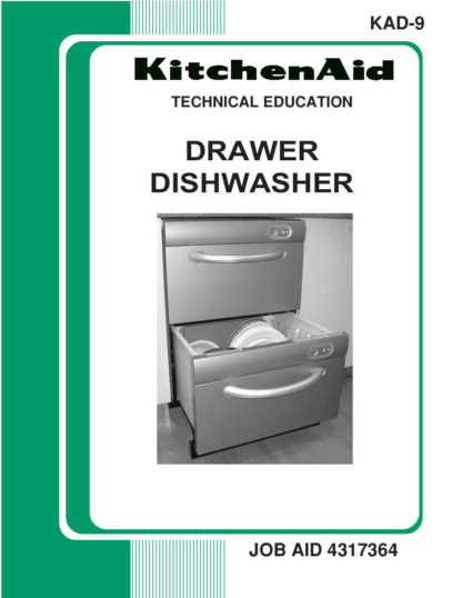 KitchenAid Dishwasher Service Manual 02