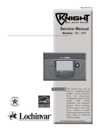 Knight Boiler Service Manual 02