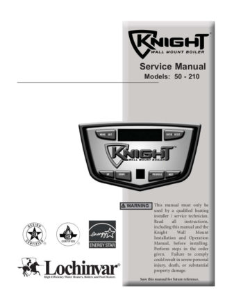 Knight Boiler Service Manual 03