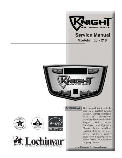 Knight Boiler Service Manual 03