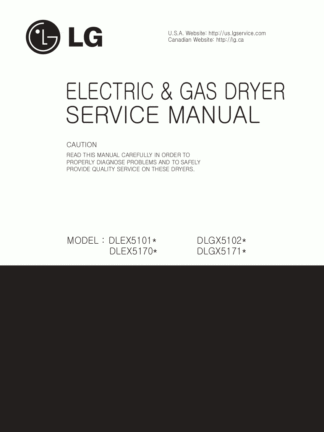 LG Dryer Service Manual 24