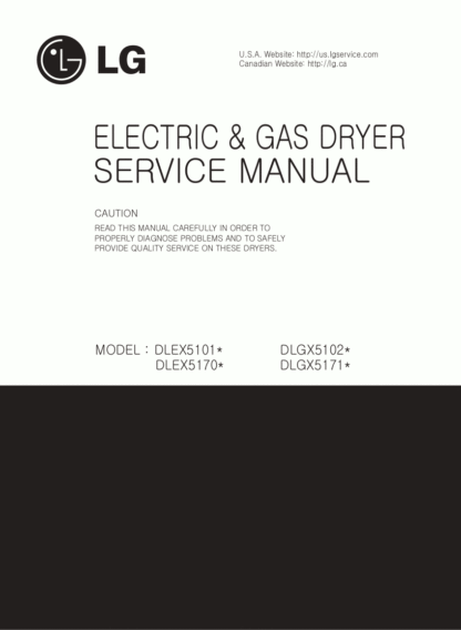 LG Dryer Service Manual 24