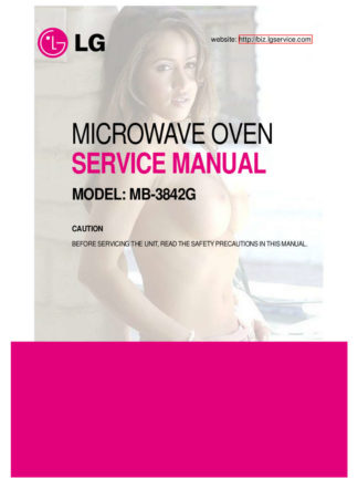 LG Microwave Oven Service Manual 02