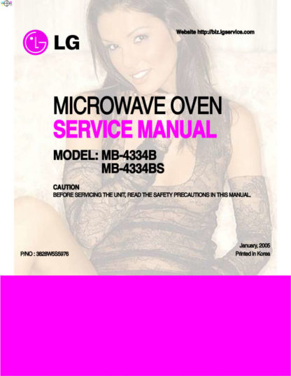 LG Microwave Oven Service Manual 32