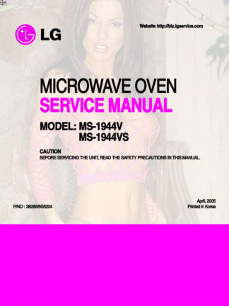LG Microwave Oven Service Manual 53