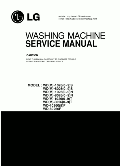 LG Washer Service Manual 113